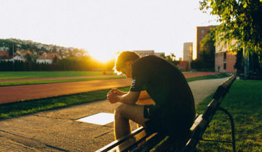 man after a long run