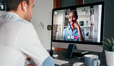 man-having-a-video-chat-on-computer