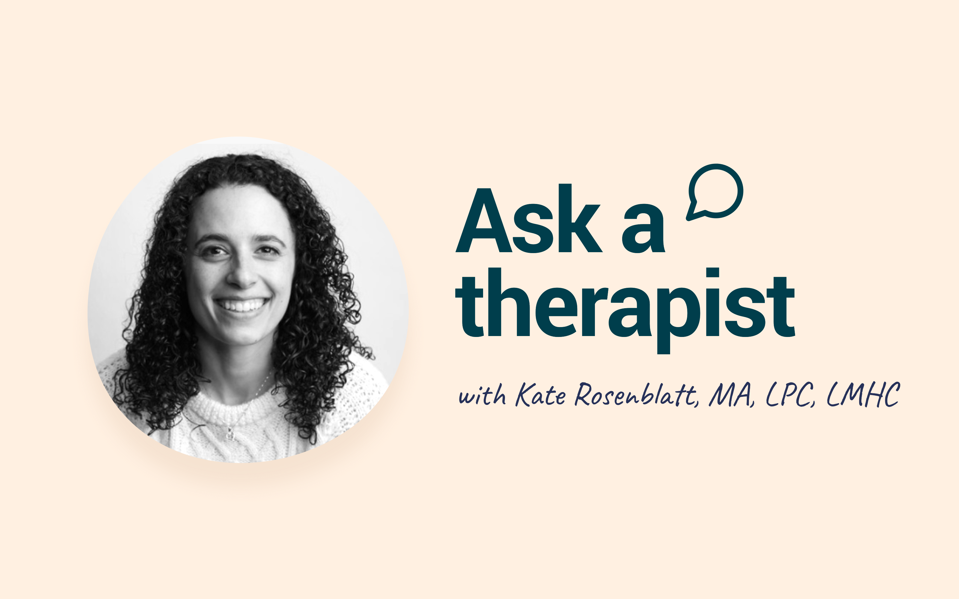 Ask Kate Rosenblatt